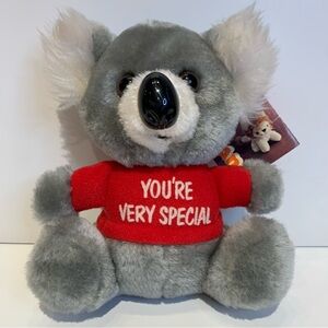 Russ Berrie Luv-Pets Koala You're Very Special Valentine Plush 611 Vintage 1979